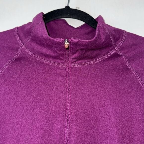 Old Navy Active Semi-Fitted XL Long Sleeve Top Purple - Picture 2 of 8
